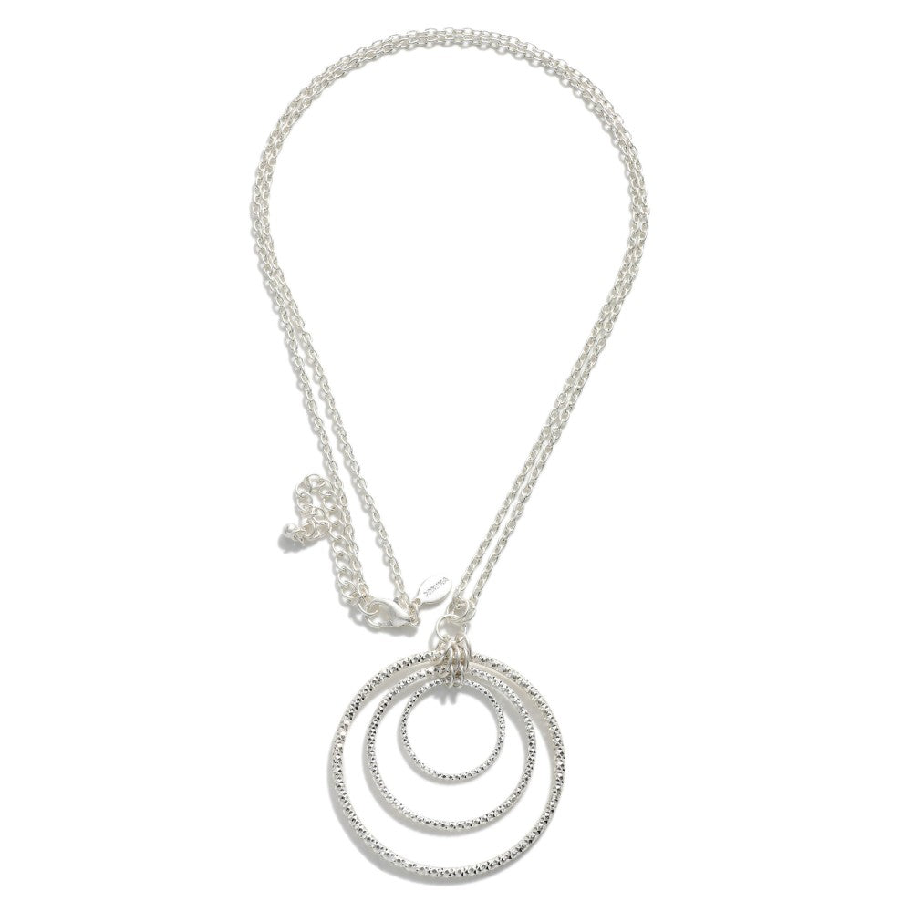Layered Circle Pendant