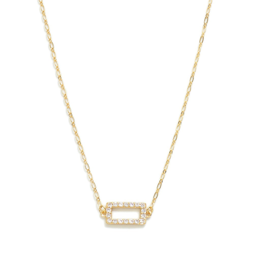 Square Cubic Pendant
