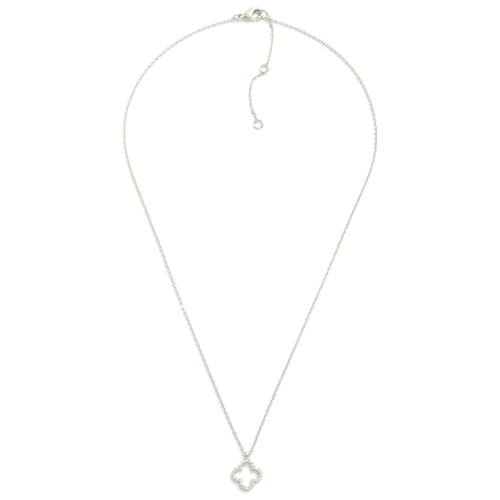 Hollow Clover Pendant
