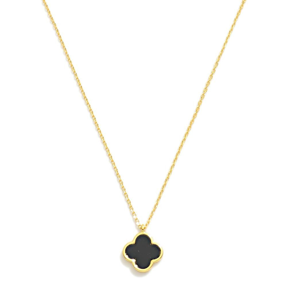 Dainty Clover Pendant