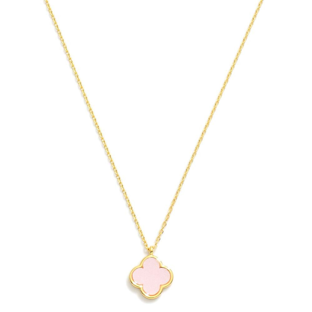 Dainty Clover Pendant
