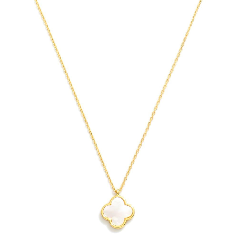 Dainty Clover Pendant