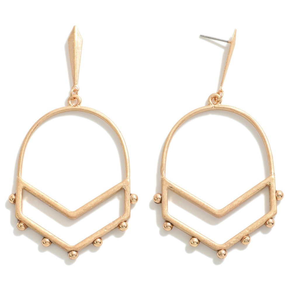 Chevron Detail Drop