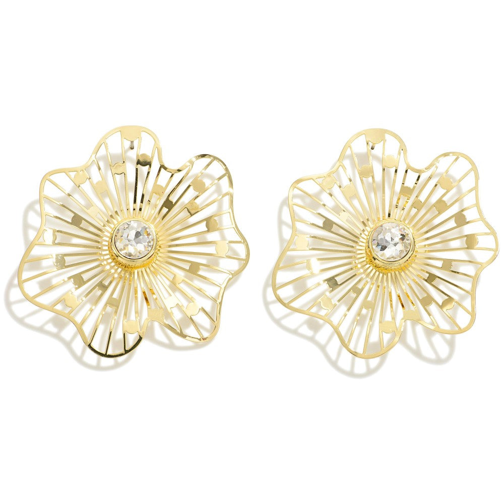 Metal Blossoming Studs