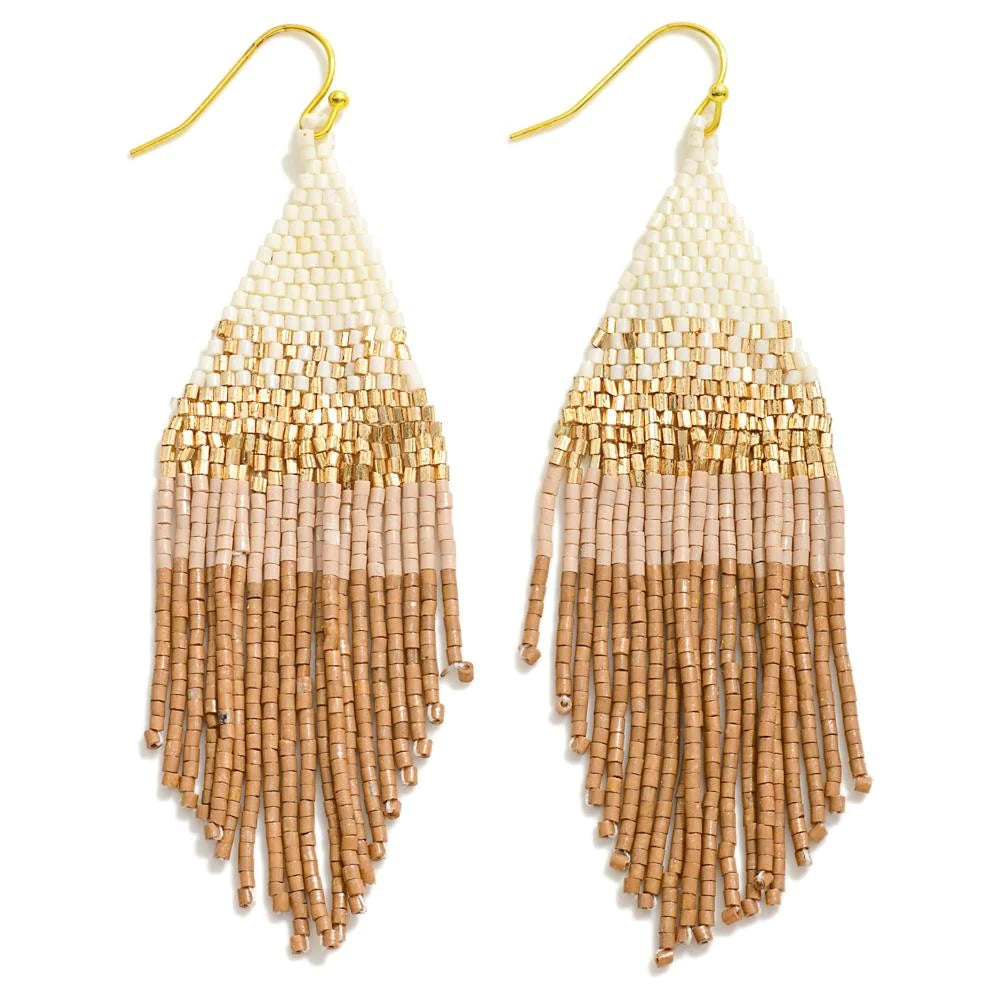Beaded Tassel Drops