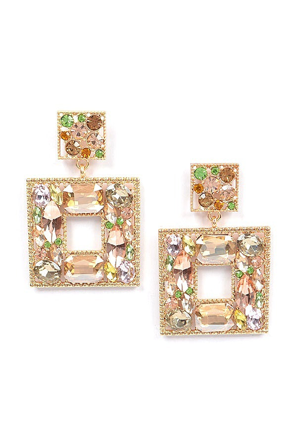 Double Squared Rhinestone