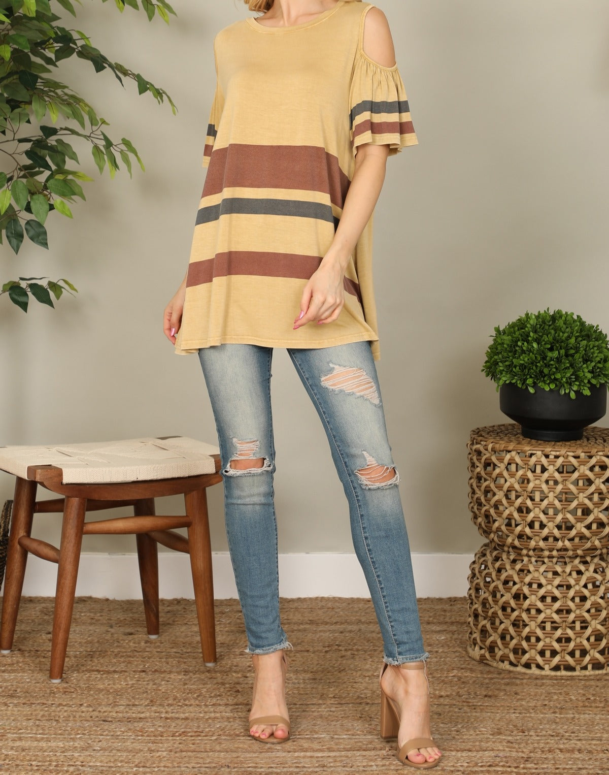 Cold Shoulder Top
