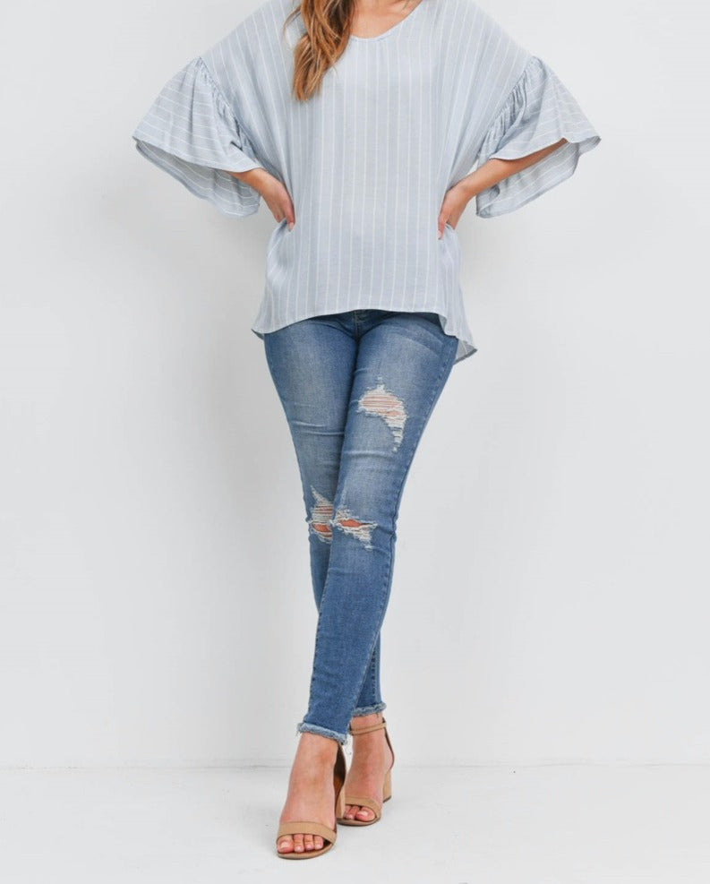 Striped Tunic Top