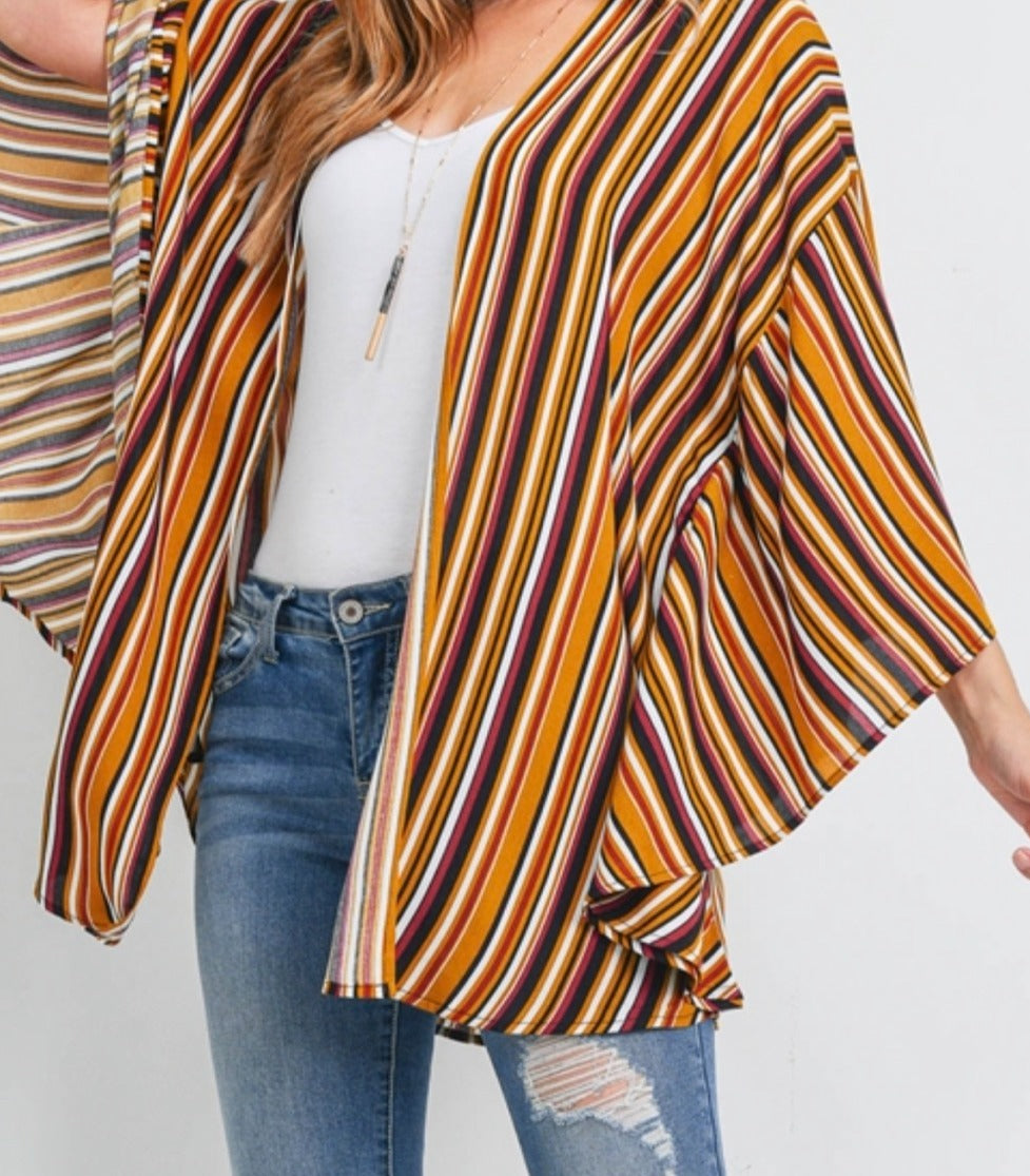 Striped Kimono