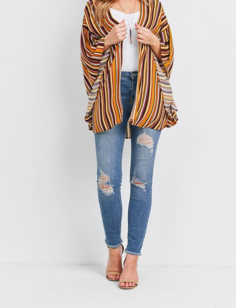 Striped Kimono