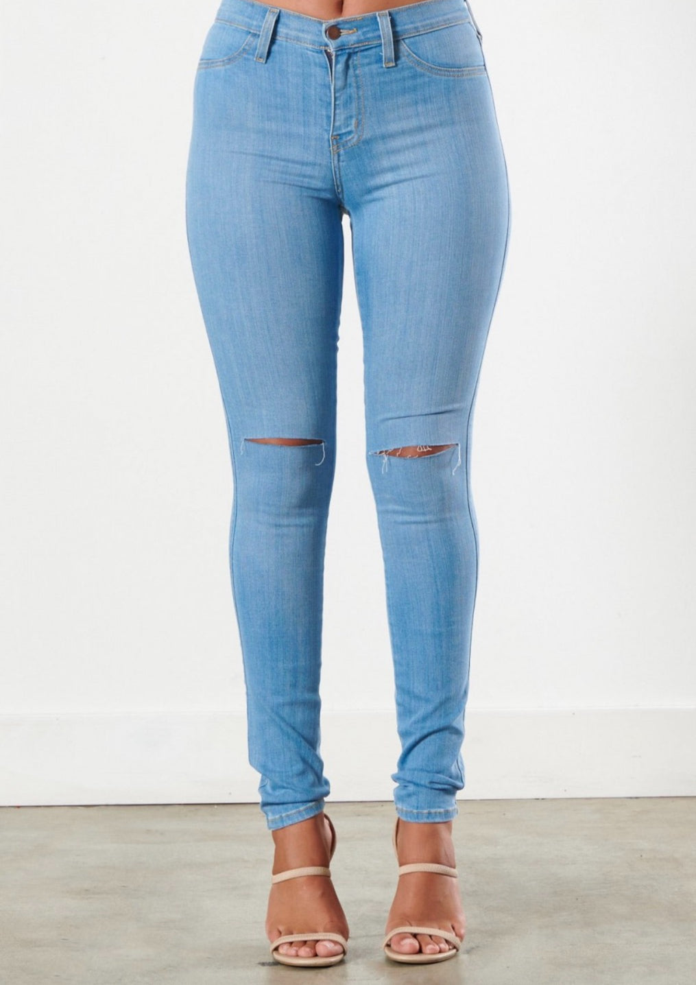Split It Up High Waist Skinnies