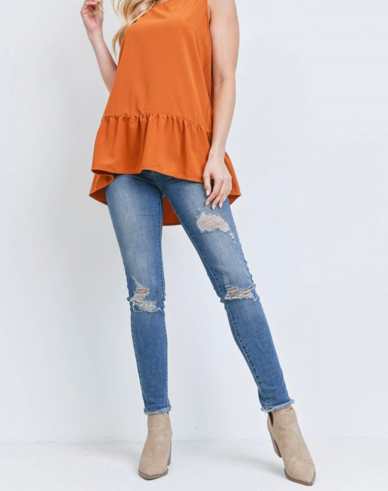 Simple Ruffle Top