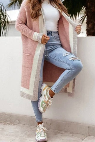 Plush Knitted Cardigan