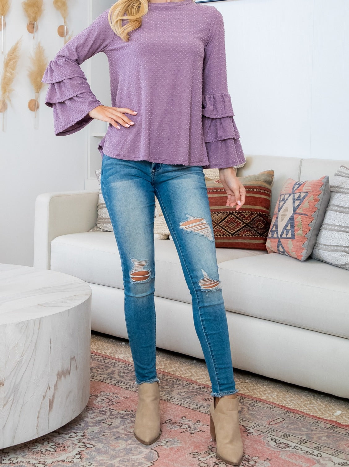 Swiss Dot Top