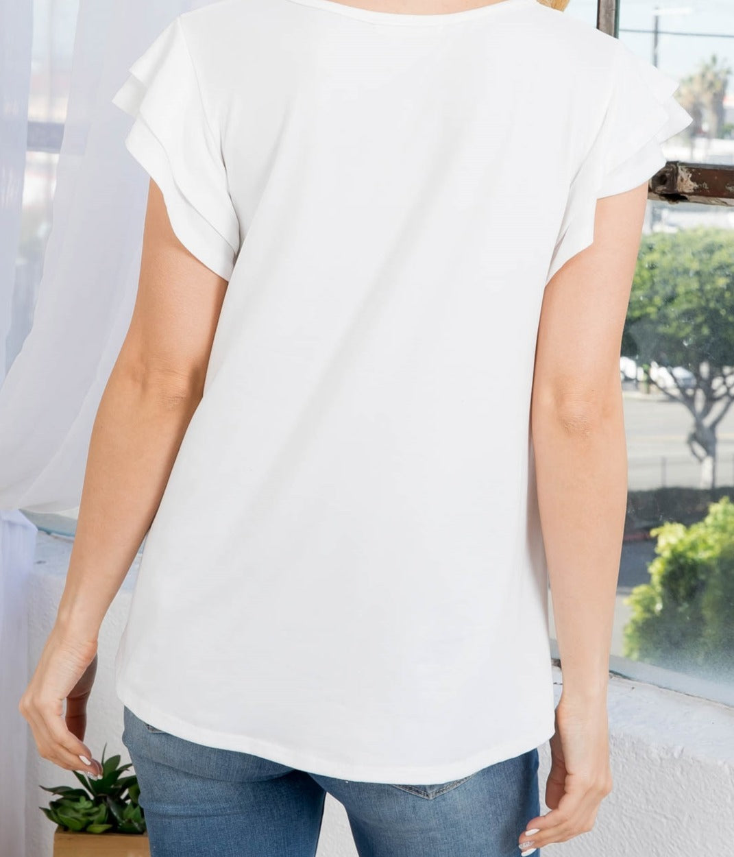 Cap Sleeve Top