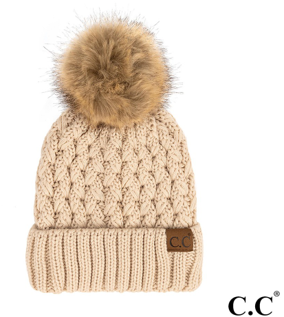 Stitch Knitted Beanie