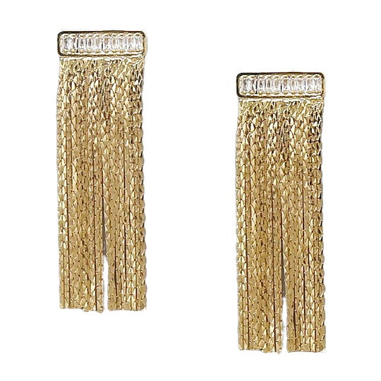 Chained Embellish Fringe