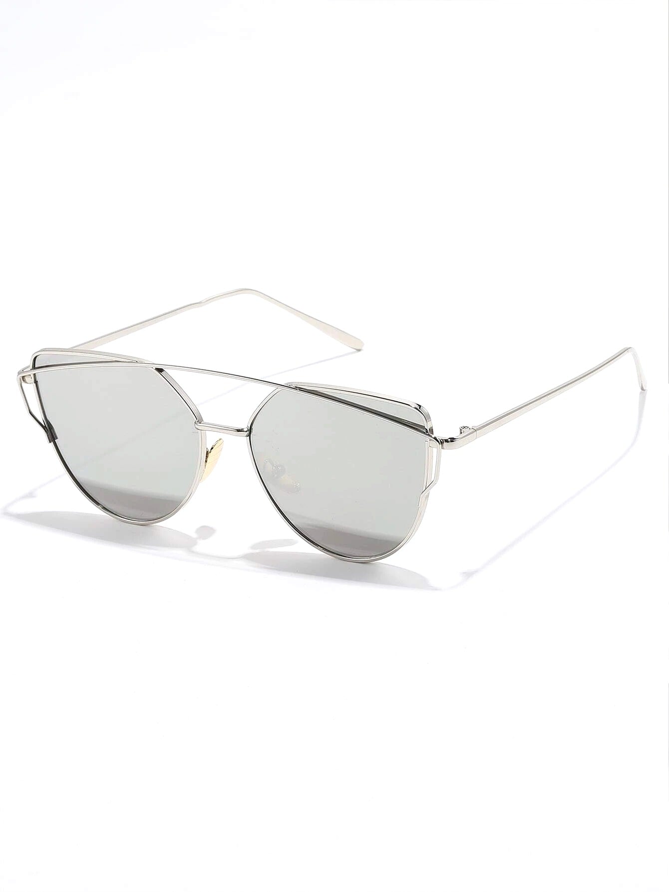 Metal Cat Eye Shades