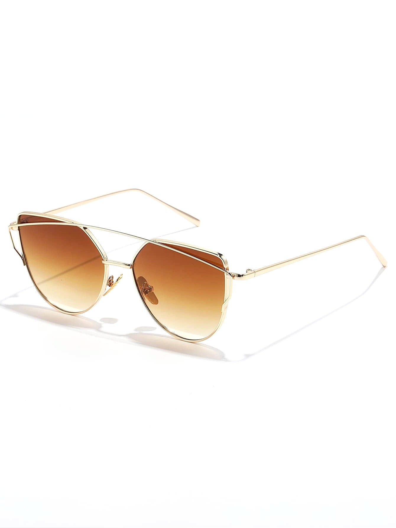 Metal Cat Eye Shades