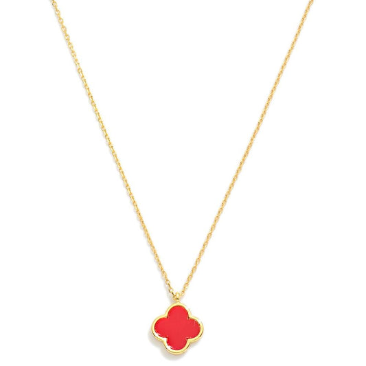 Dainty Clover Pendant