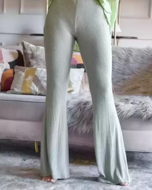 Knitted Palazzo Pants