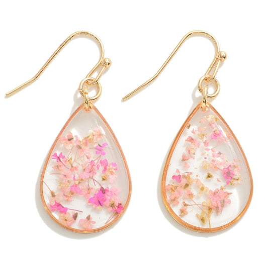 Resin Flower Drops