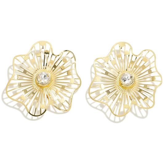 Metal Blossoming Studs