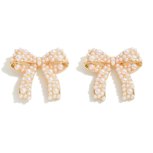Pearl Studded Bow