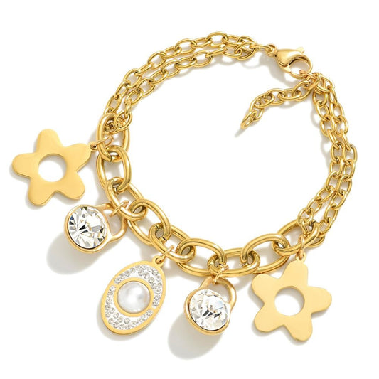 Flowers & Rhinestone Charmed
