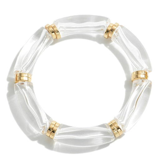 Translucent Acrylic Tube Bead