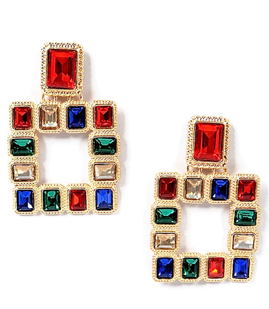Vintage Embellished Square