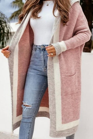 Plush Knitted Cardigan