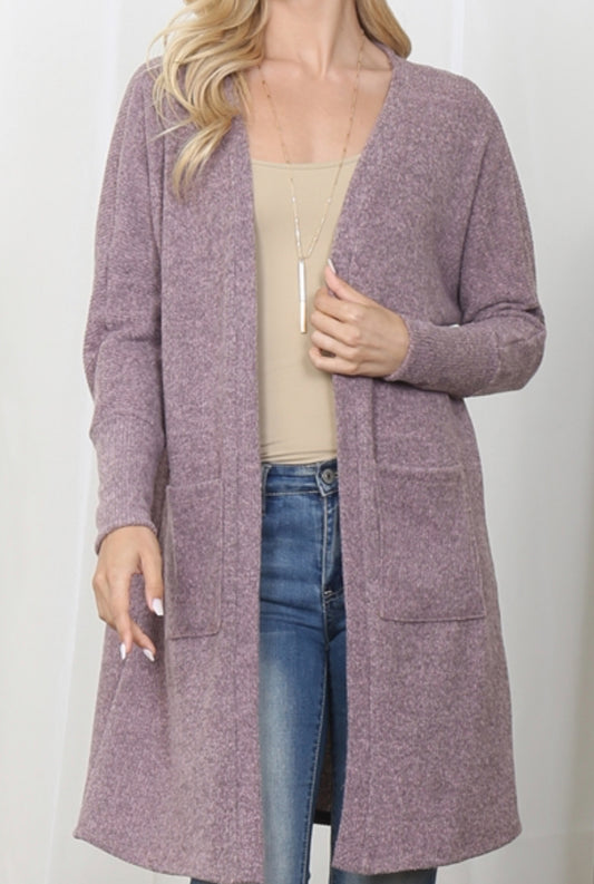 Hacci Brush Cardigan