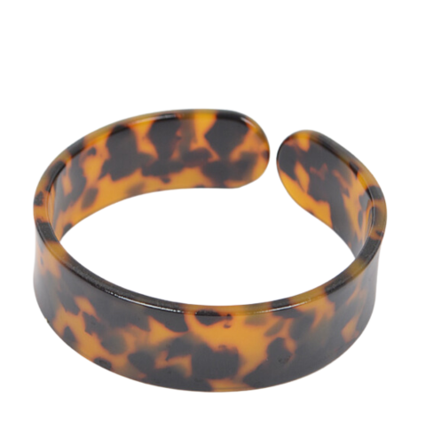 Tortoise Open Cut Bangle