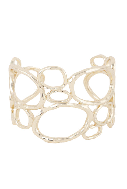 Hammered Wire Cuff