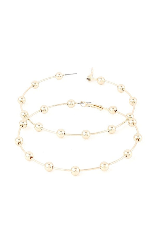 Beaded Hoop