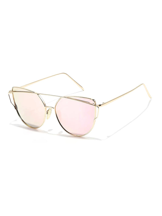 Metal Cat Eye Shades