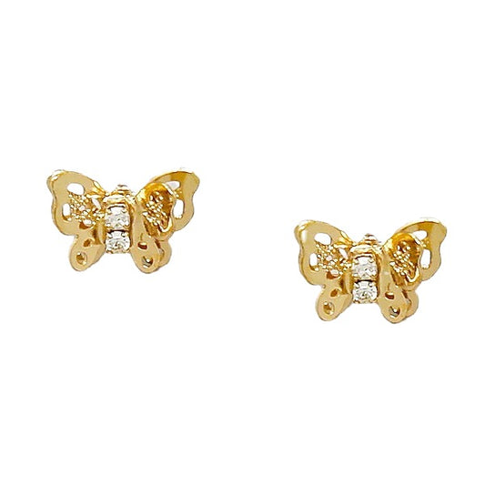 Flourishing Butterfly Studs